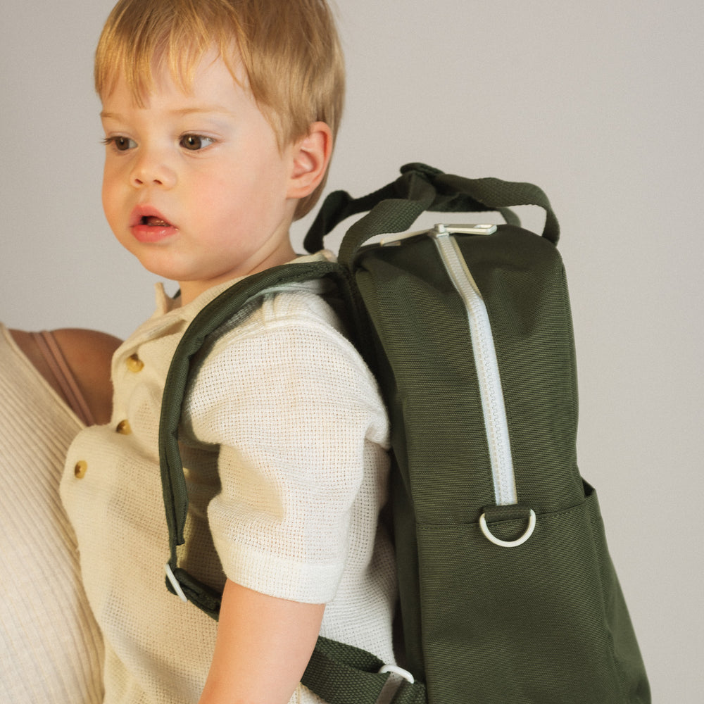 
                  
                    Medium Kids Backpack We Roam Olive
                  
                