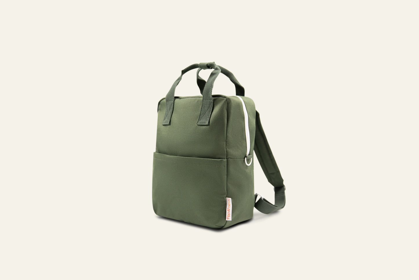 Medium Kids Backpack We Roam Olive