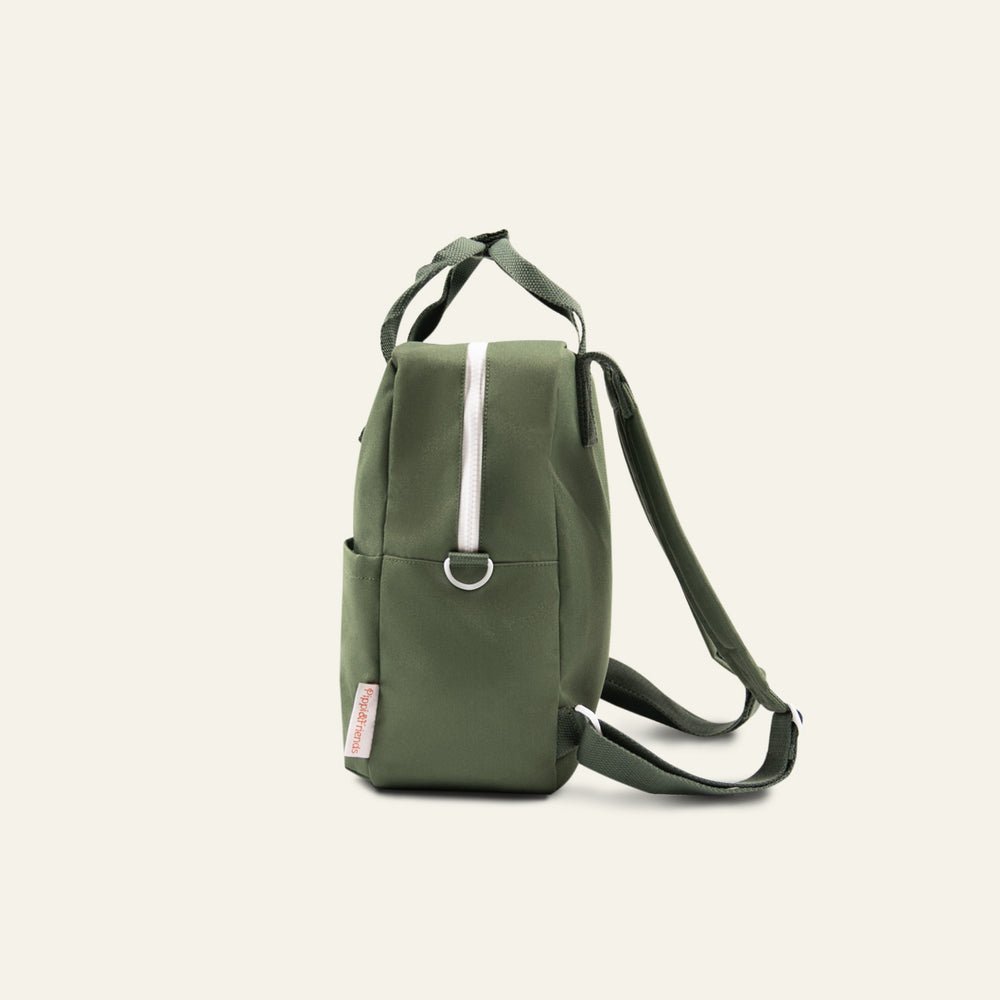 
                  
                    Medium Kids Backpack We Roam Olive
                  
                